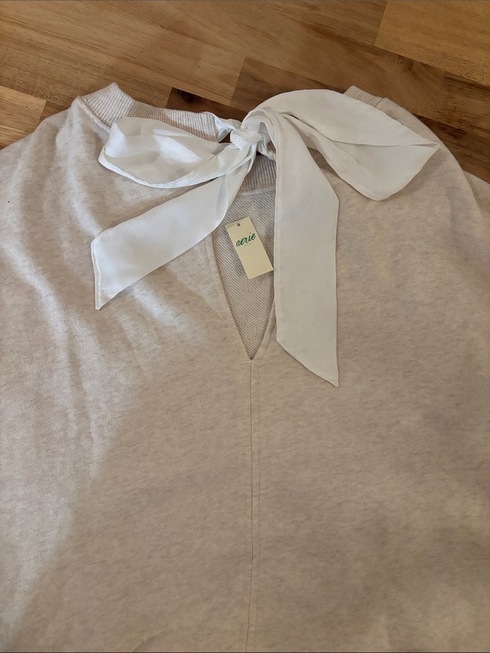 aerie Women's Crewneck Sweatshirt - Ivory